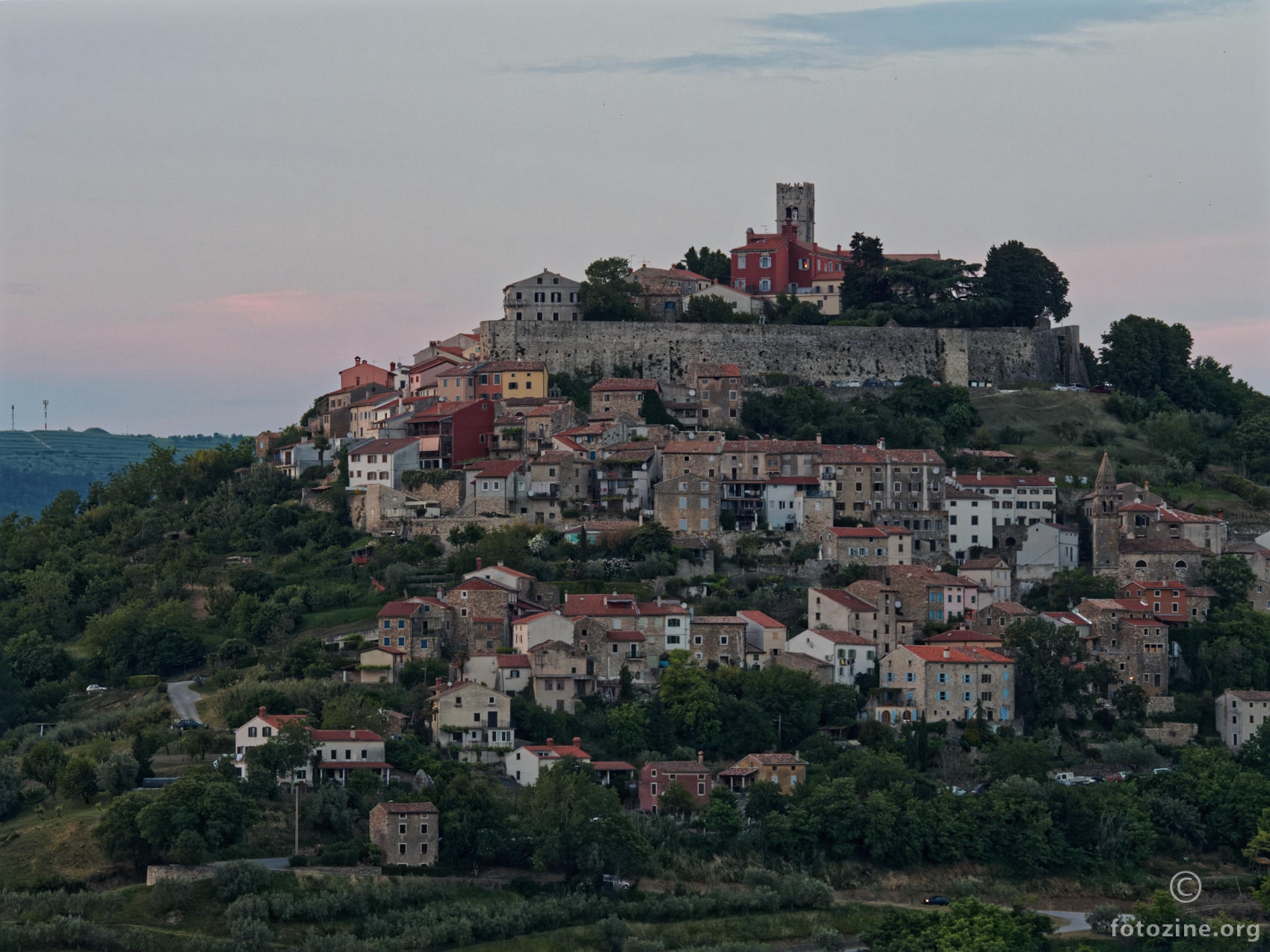 Motovun u smiraj dana
