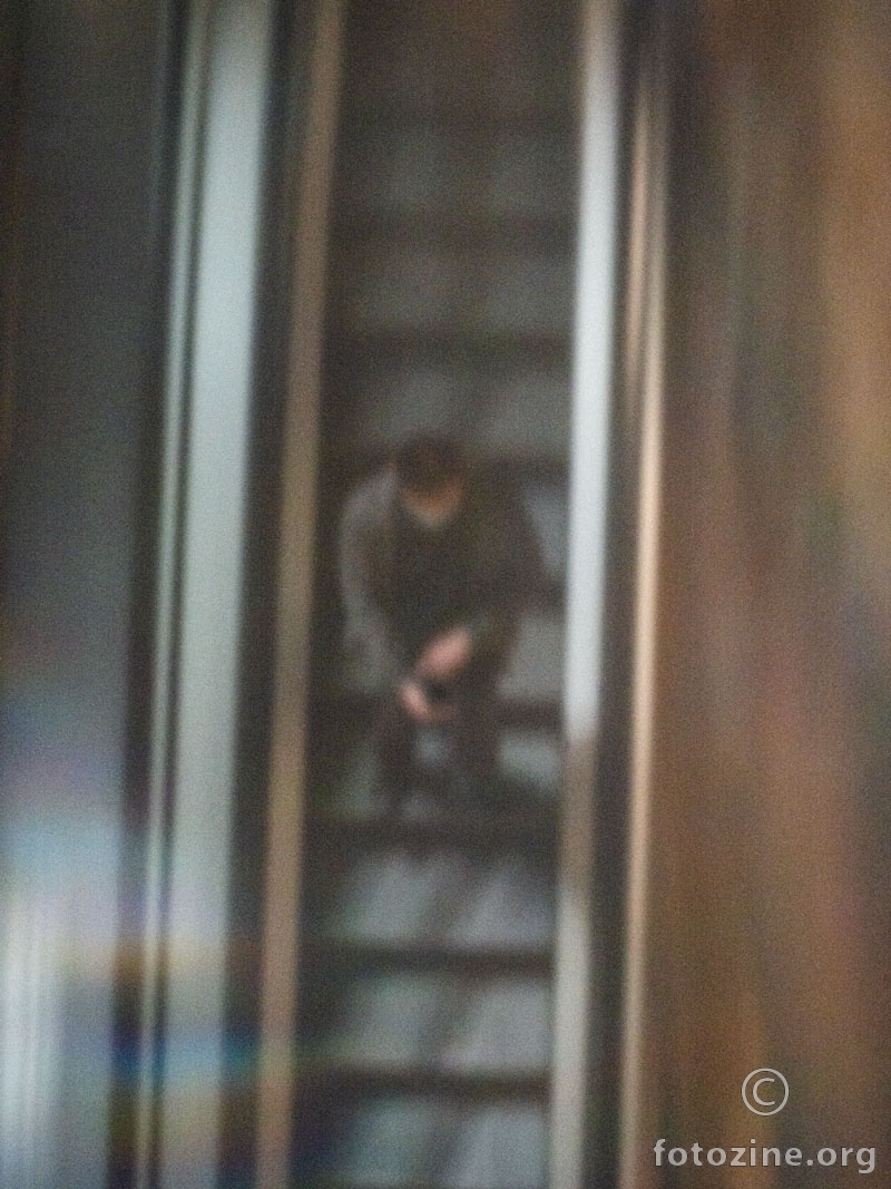 Autoportret na pokretnim stepenicama