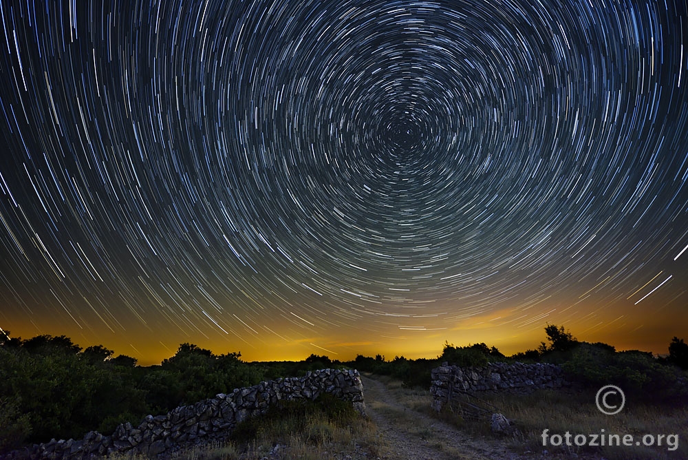 Cres Star Trails