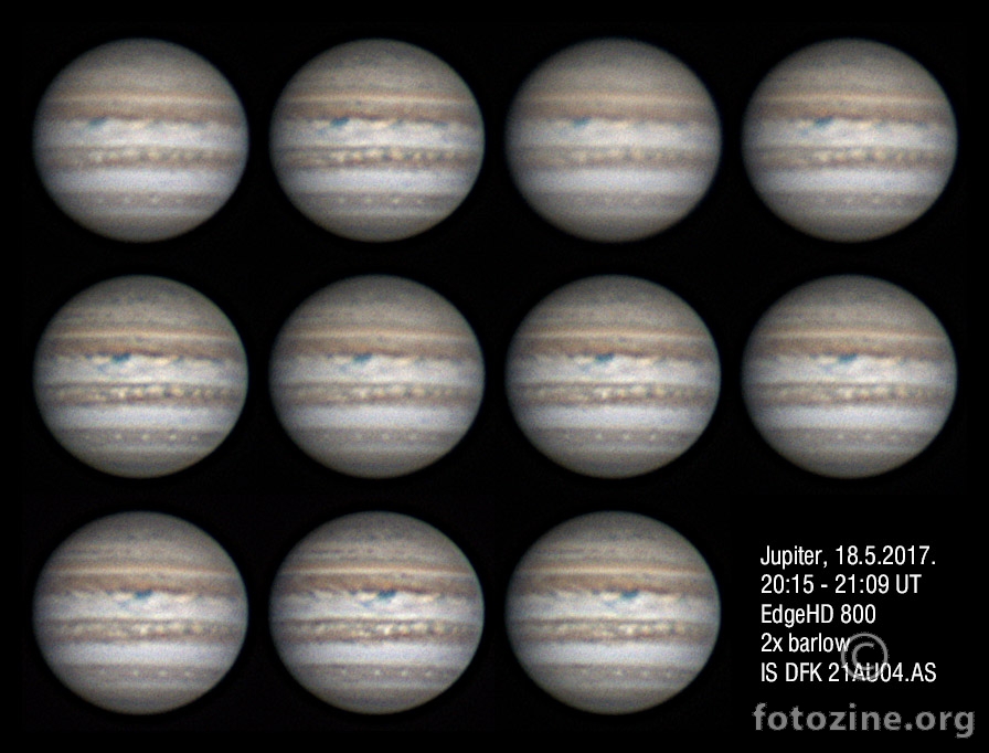 Jupiter, 18.5.2017.