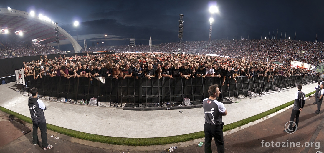 The stadium, AC/DC Concert