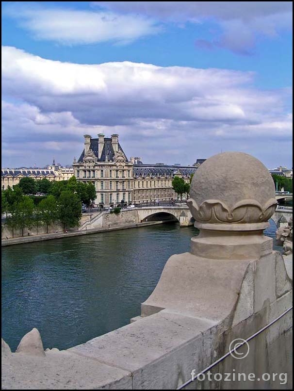 Pogled iz muzeja Orsay