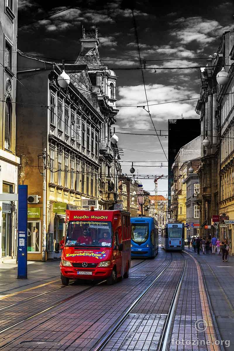Hop on, hop off.... Ilica, Zagreb.