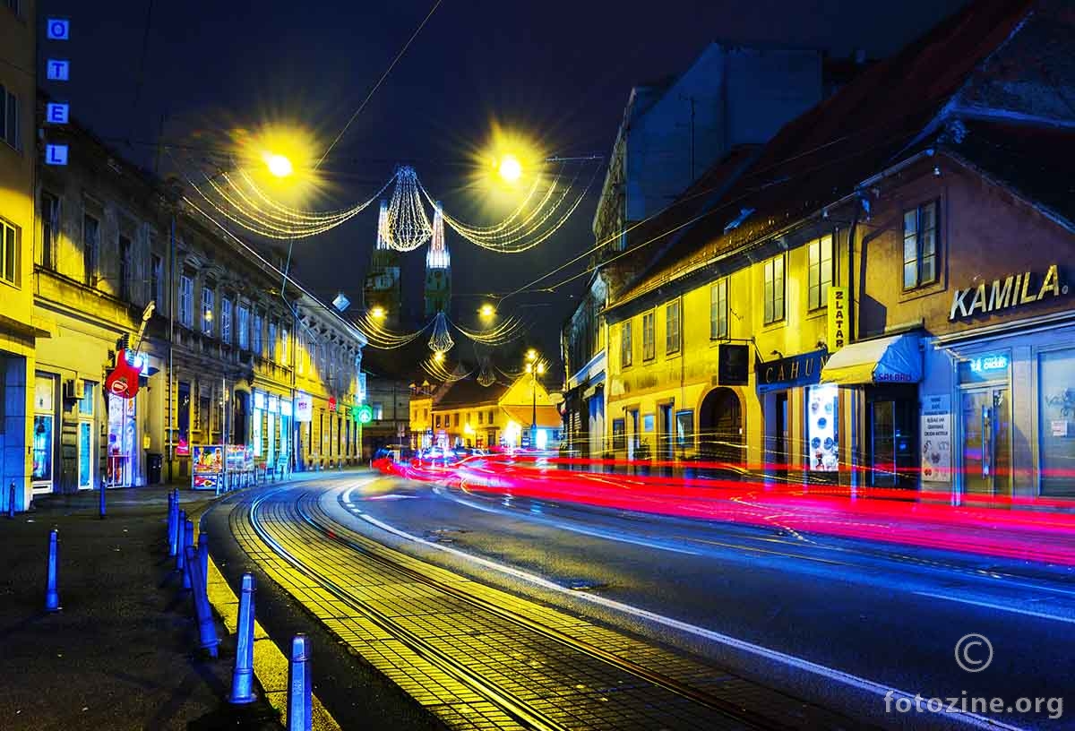 Noć u Vlaškoj, Zagreb...