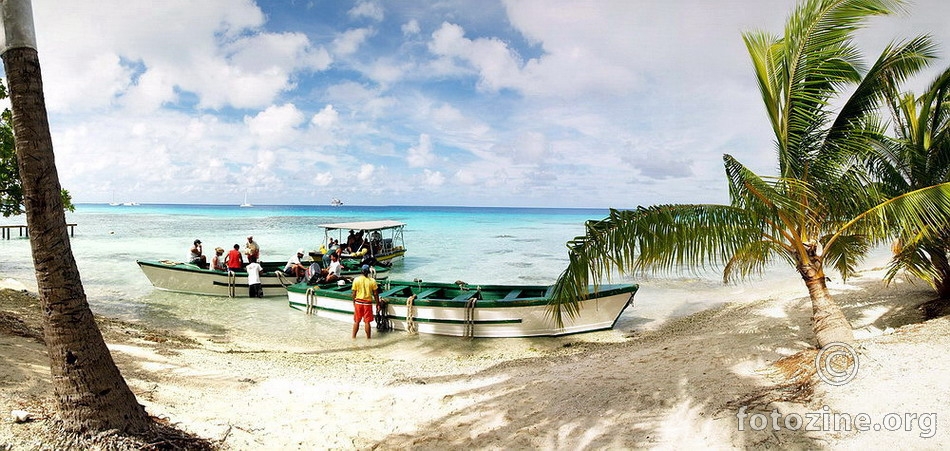 Iskrcavanje u atolu