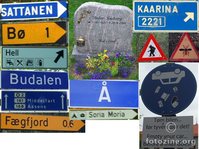 Znakovi po Skandinaviji