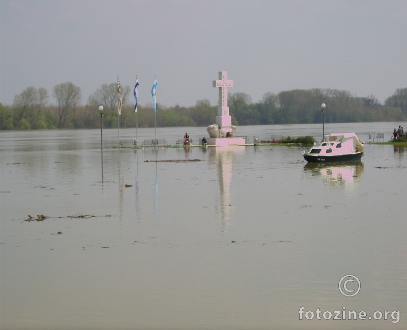 Dunav kod krža u Vukovaru