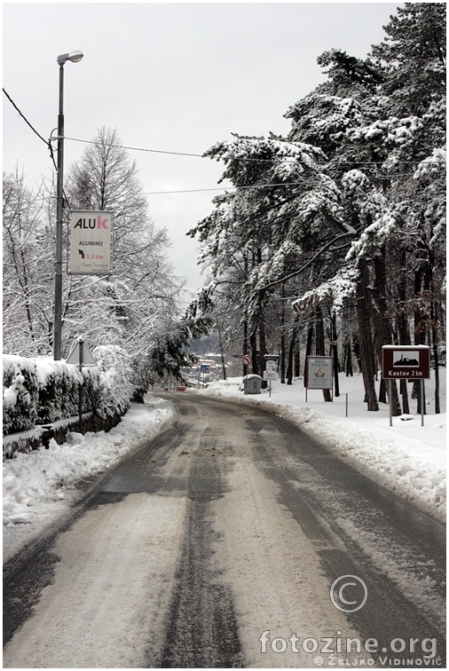 Još malo snijega - 14.01.2013 (Matulji - RI)