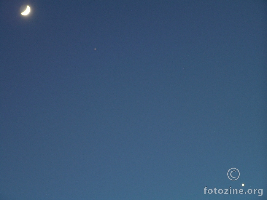 Mjesec i Venera