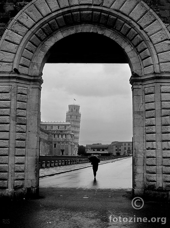 Entering Pisa