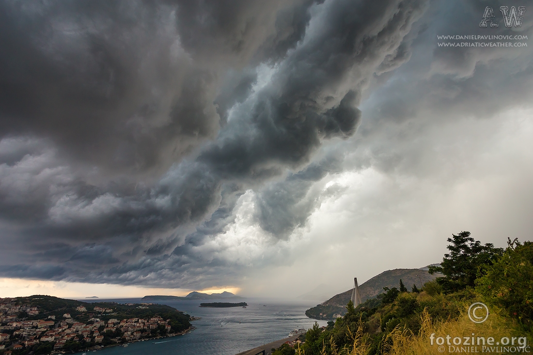Grmljavinsko nevrijeme u Dubrovniku, kolovoz 2014