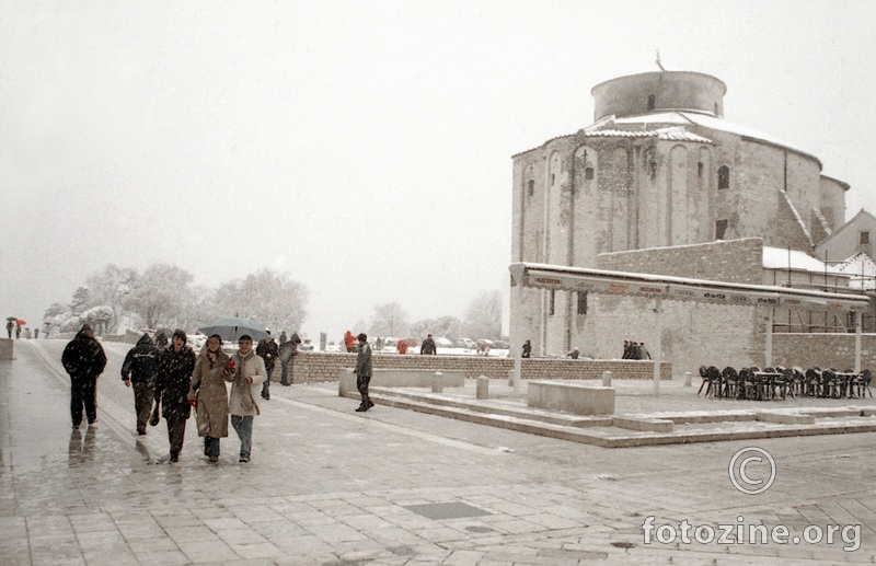 Zadar pod snijegom 2