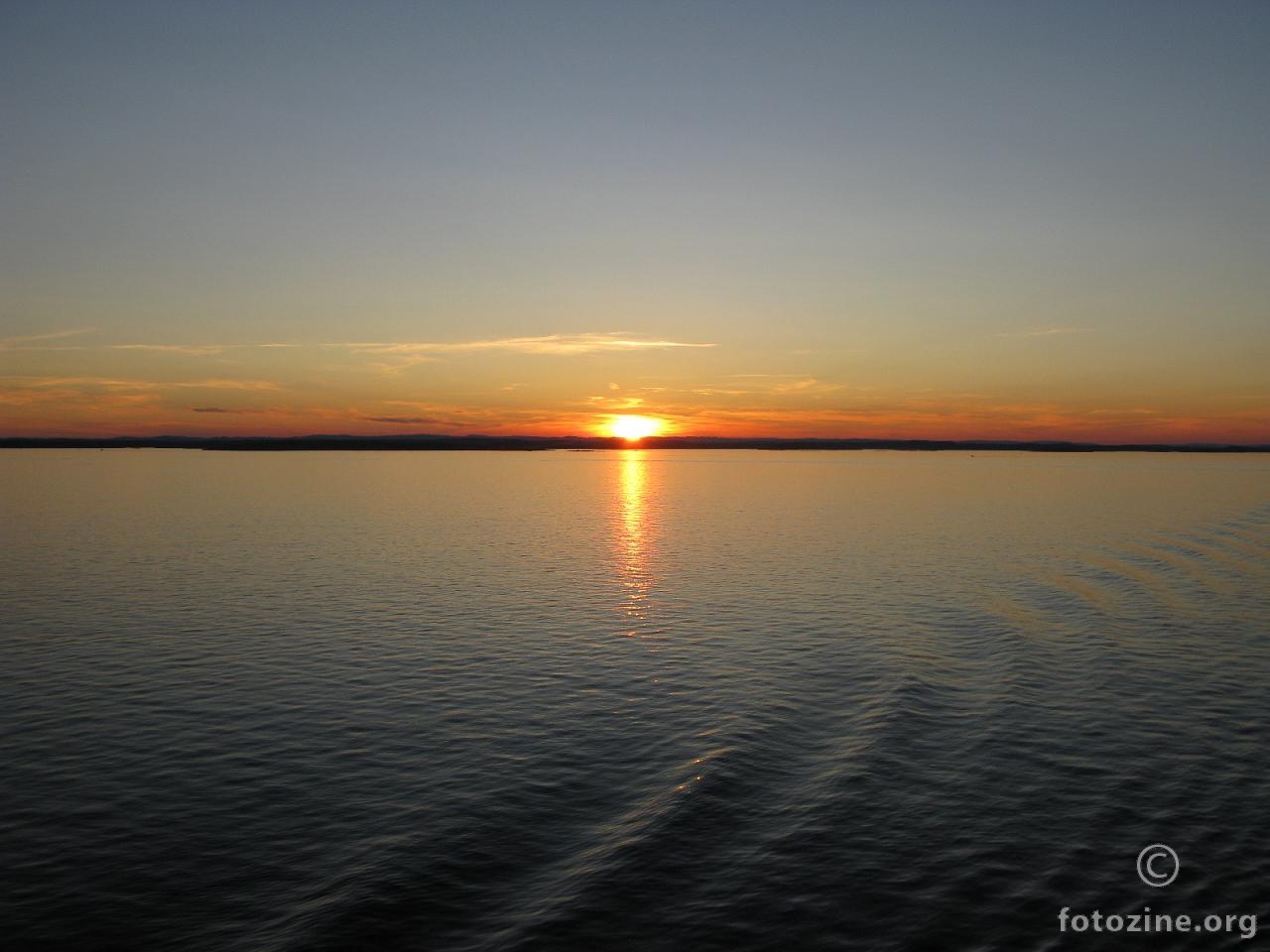 Sunset in Norway