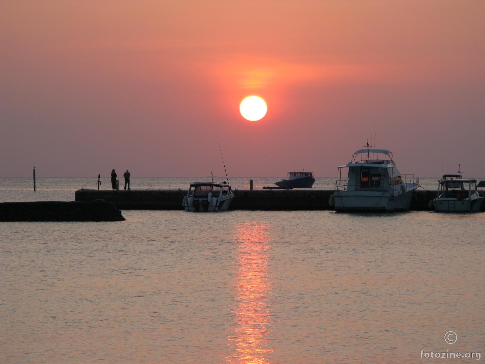 sunset in Maldives