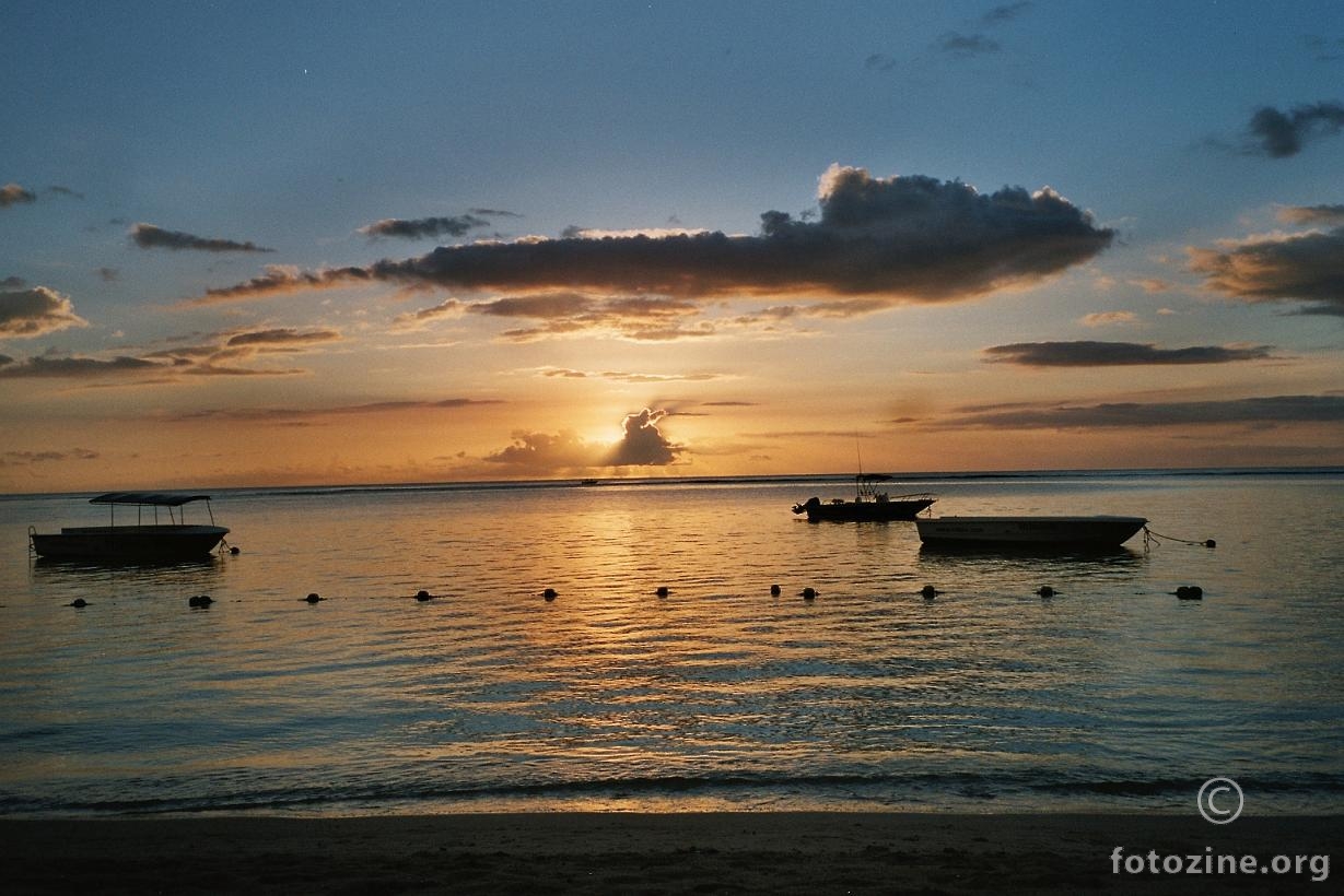 Sunset on Mauritius :-)