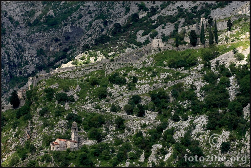 Ancient walls of Kotor