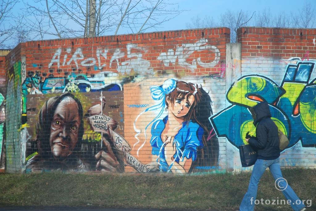 Krakow, grafiti