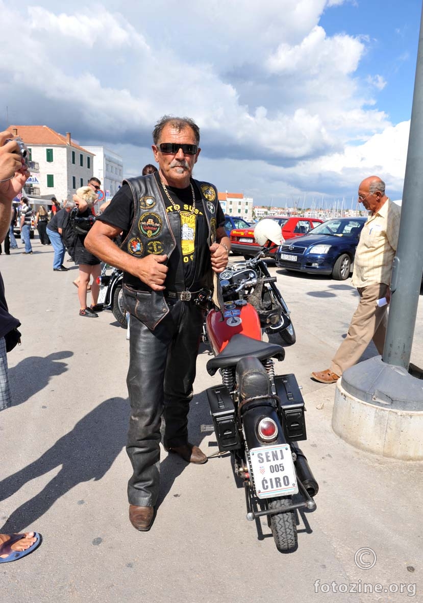 bajker - 12.dalmatinski susret oldtimer motocikala...