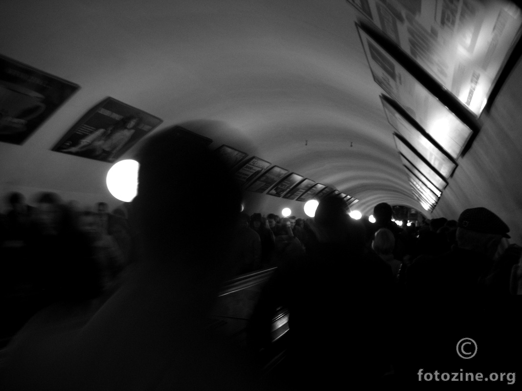 Moskva - ulaz u podzemnu