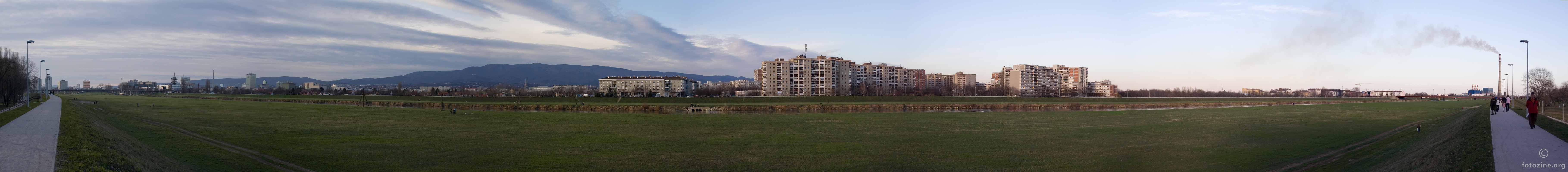 ZAGREB sa nasipa