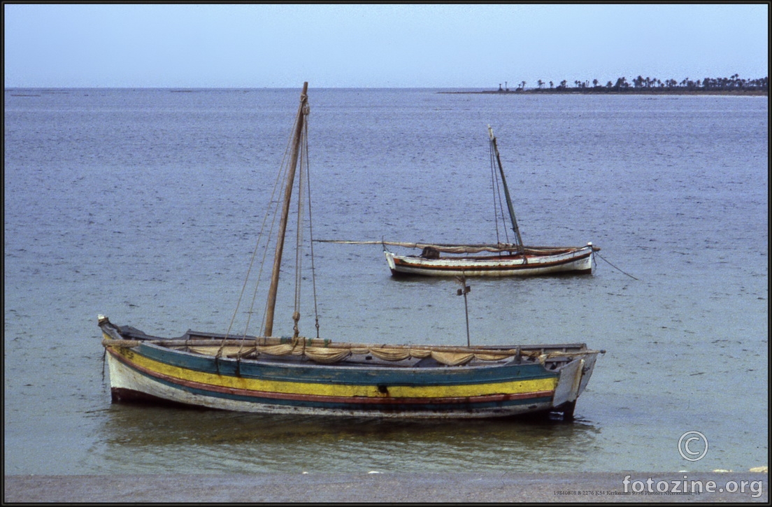 Tunis Otoci Kerkennah 8.VIII.1984.