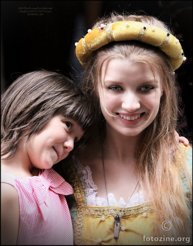 Verona Juliet and daughter 