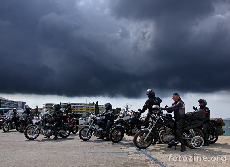 Bikers on the Storm