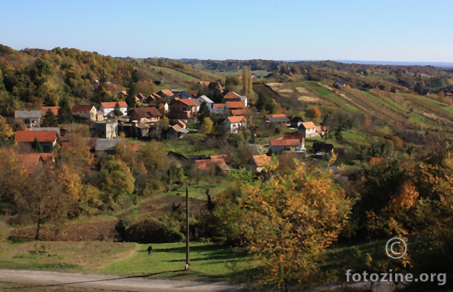 pogled na selo