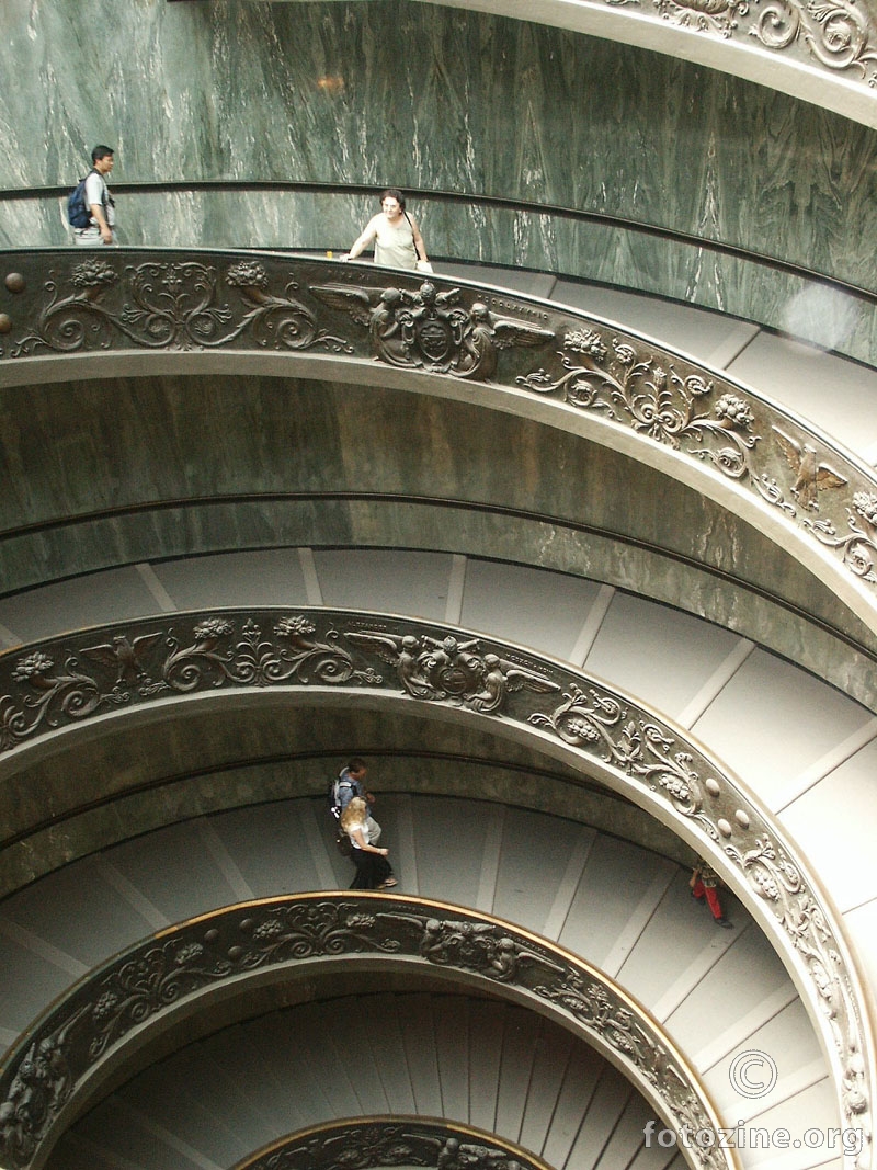 Vatikanski muzeji, stubište