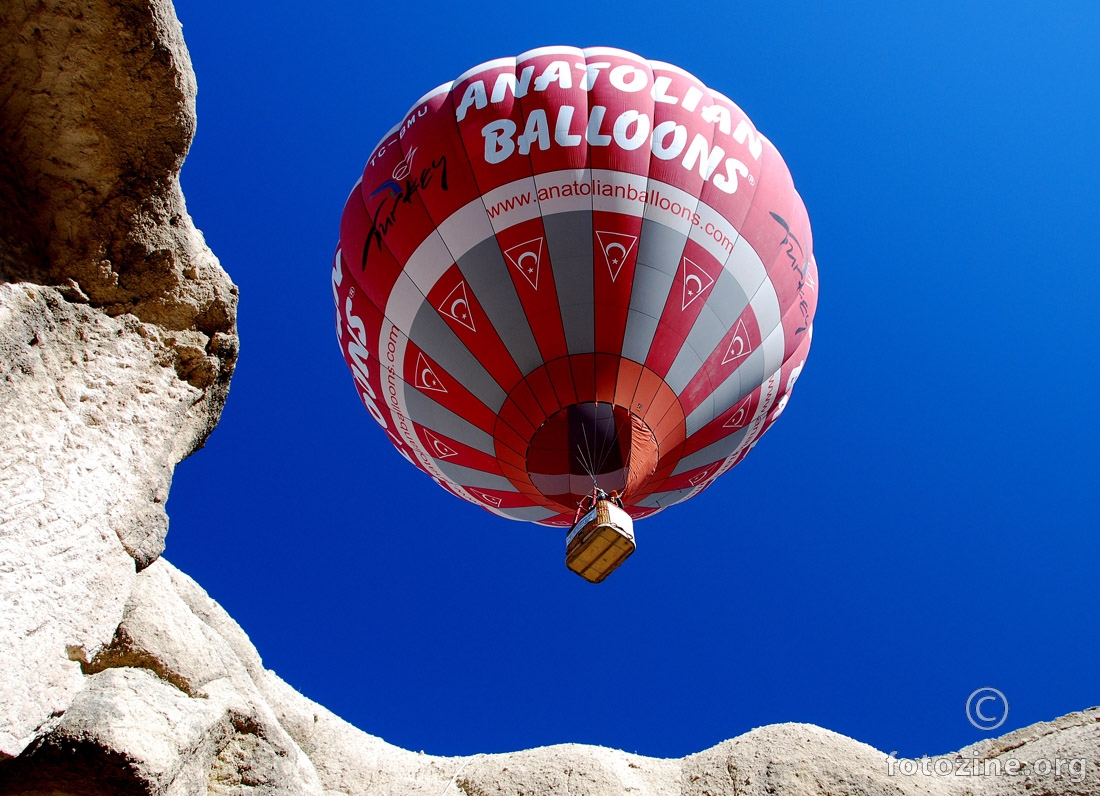Balon nad Kapadocijom