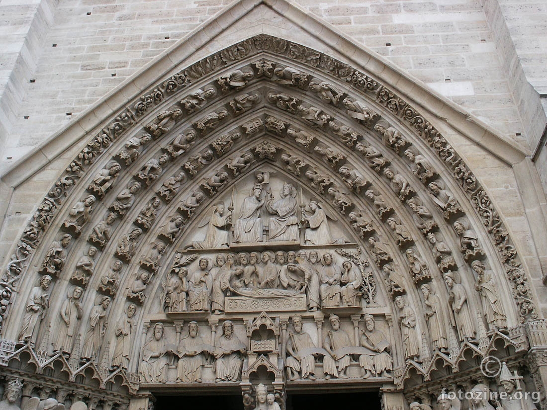 Pariz: Portal katedrale Notre-Dame-2