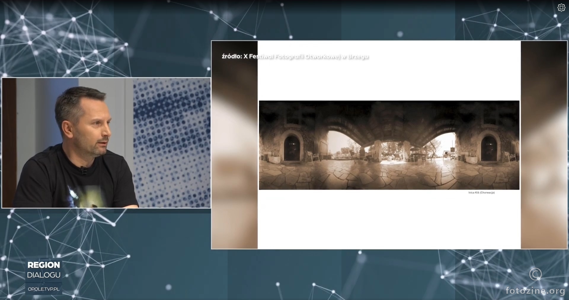 FOTOGRAFSKA SLIKA SA FOTOZINA U EMISIJI POLJSKE TELEVIZIJE