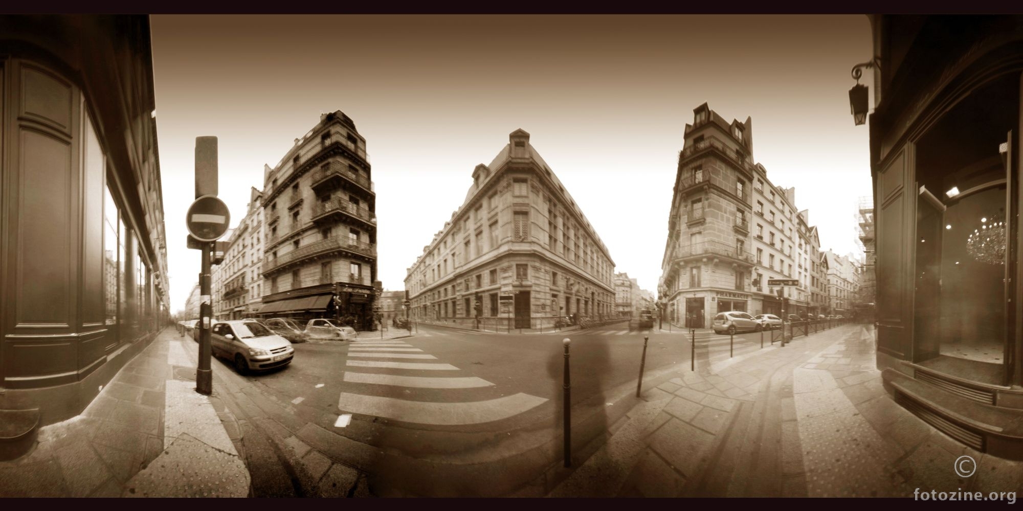 Rue François Miron, Paris, snimano 20.3.2016. 15:35;00 - 15:45;30 (ekspozicija 630 sekundi)