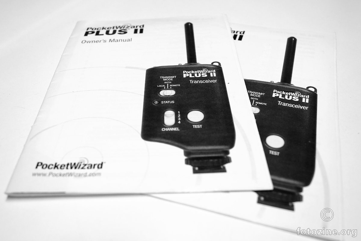 Pocket Wizard Plus II transceivers (x 2)