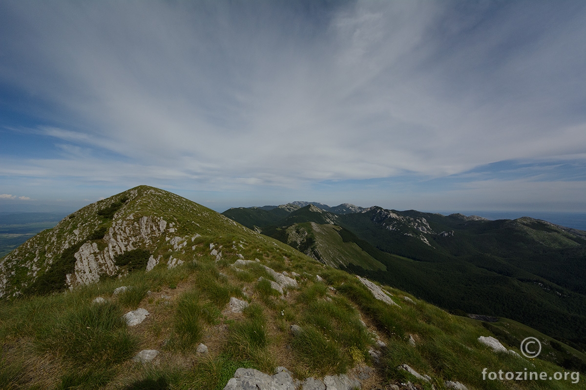 Pogled na južni Velebit