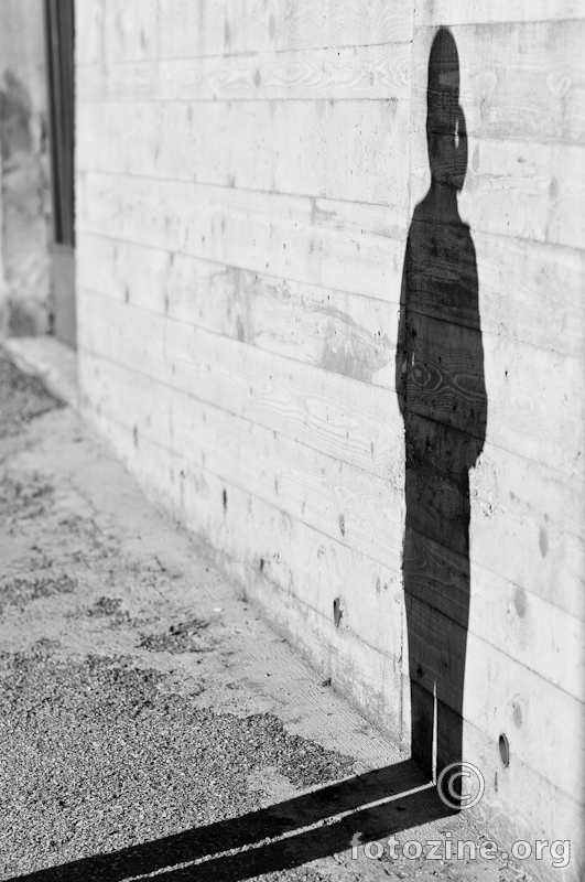 Shadow on a wall