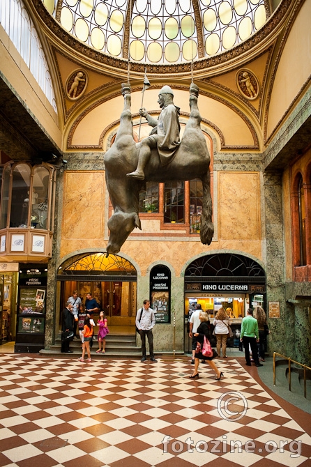 Sveti Vaclav na obesenom konju, Prag