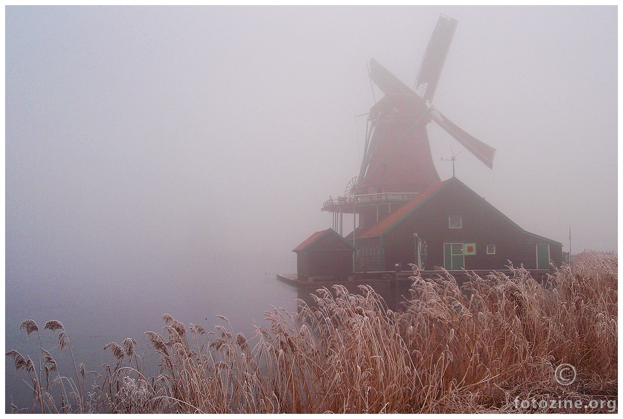 Windmill in the Mist