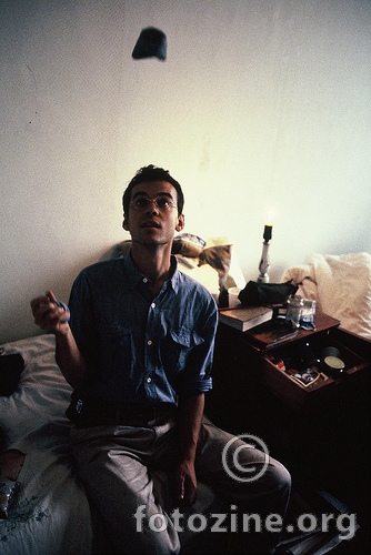 moj cimer Duhoo,iz jeftinog hotela Qao Yuan u južnom kraju pekinga ,1988