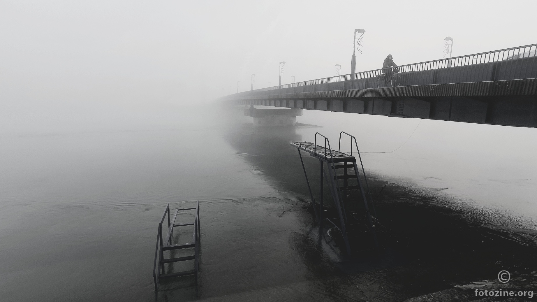 Metkovski most u magli