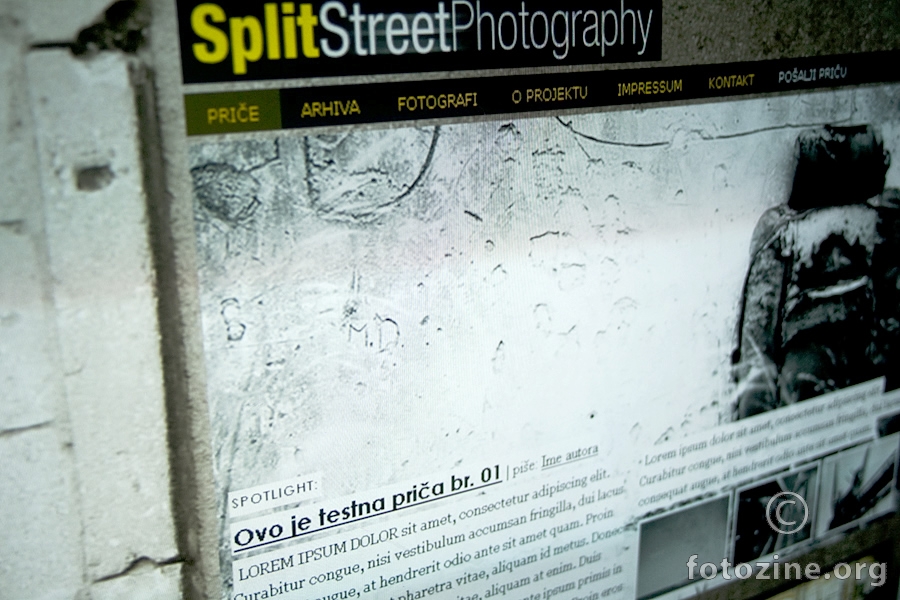 Split Street Photography