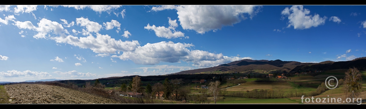 Ivanšćica panorama