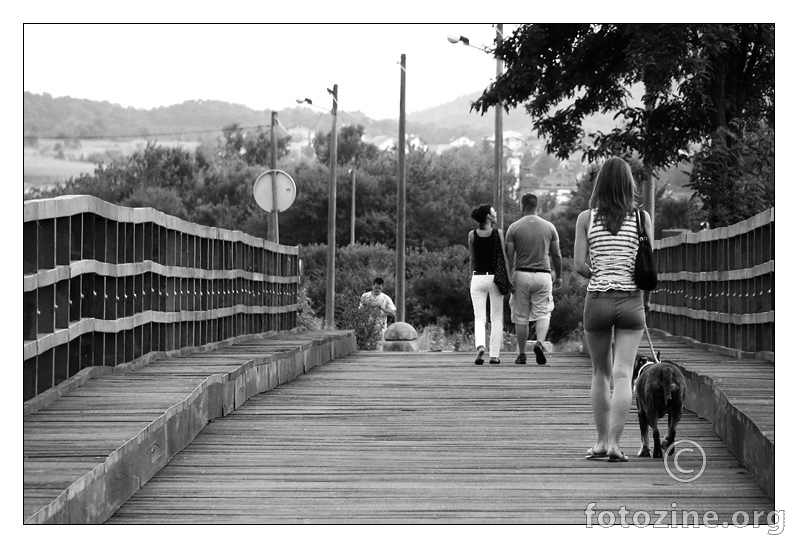šetnja po novom starom mostu