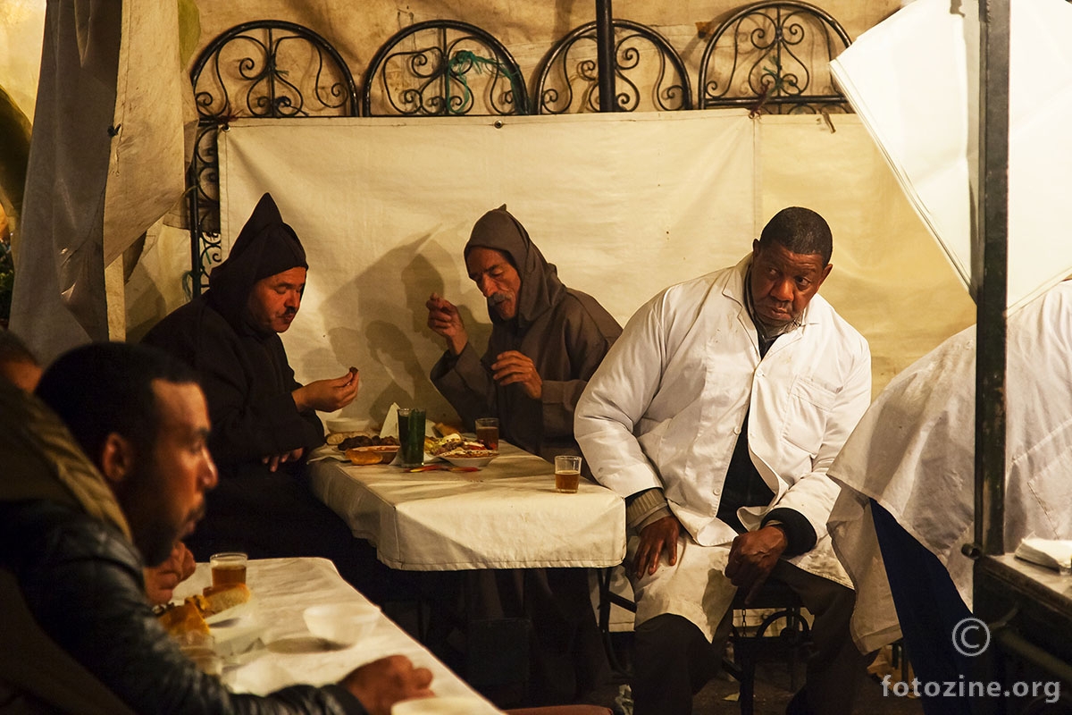 Dinner in Marrakech