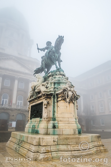 Budimpešta: Statue of Prince Eugene of Savoy