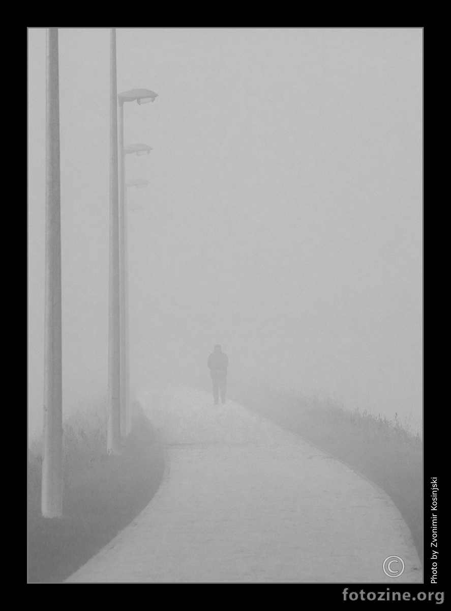 šetač u magli