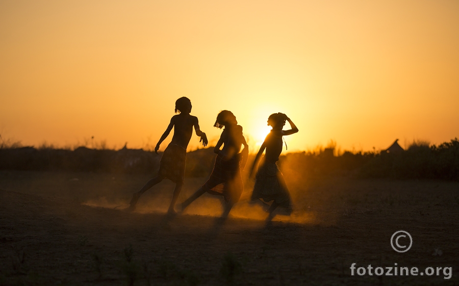 Sunset Tribal Dance