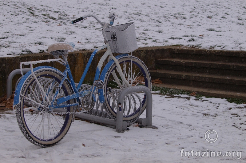 snijezni bicikl