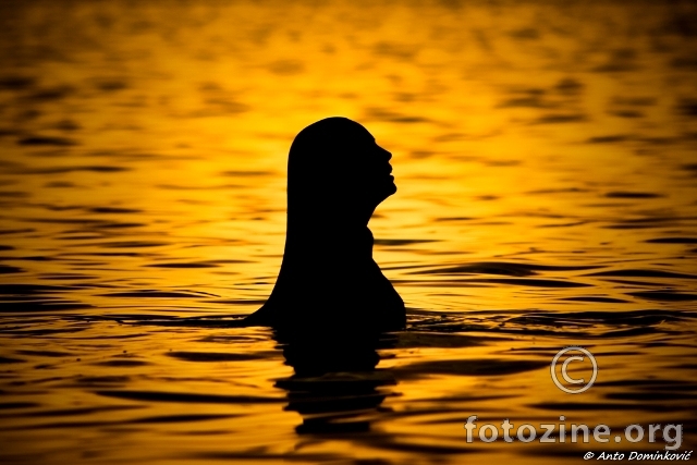 Girl in water #2
