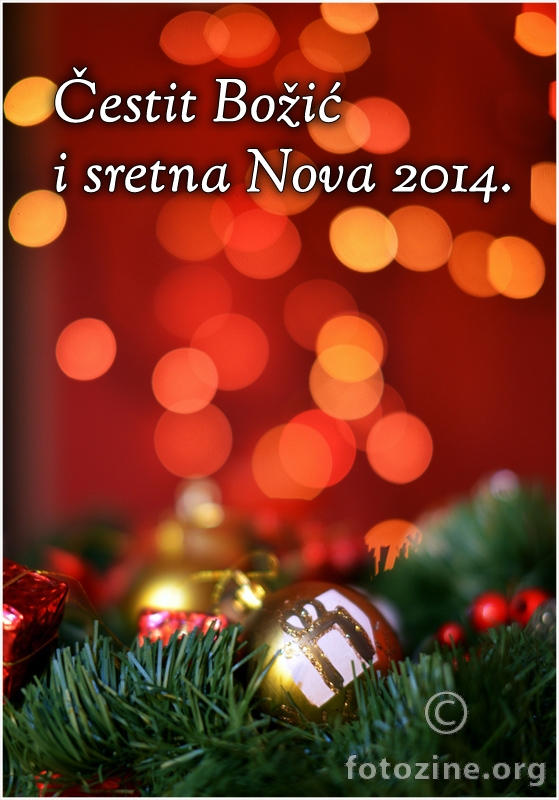 Sretan Božić i sretna Nova 2014.